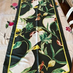 NWT White House Black Market Floral Scarf